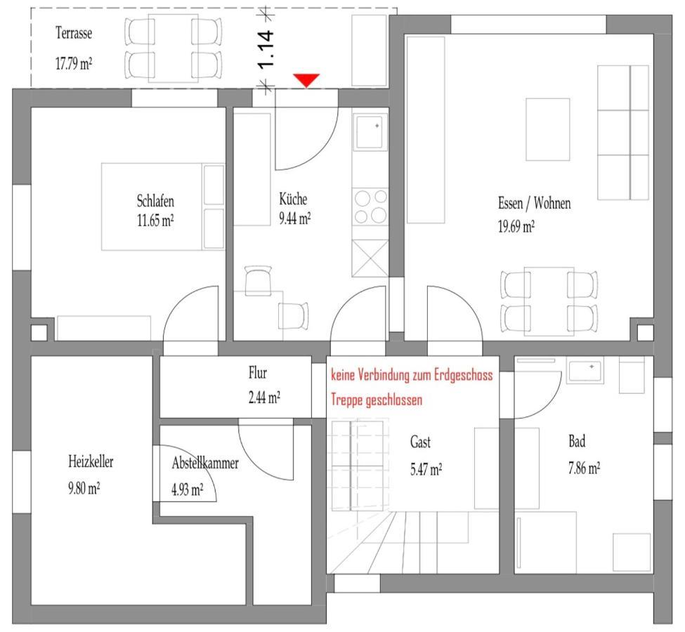 Ferienwohnung In 达恩 外观 照片